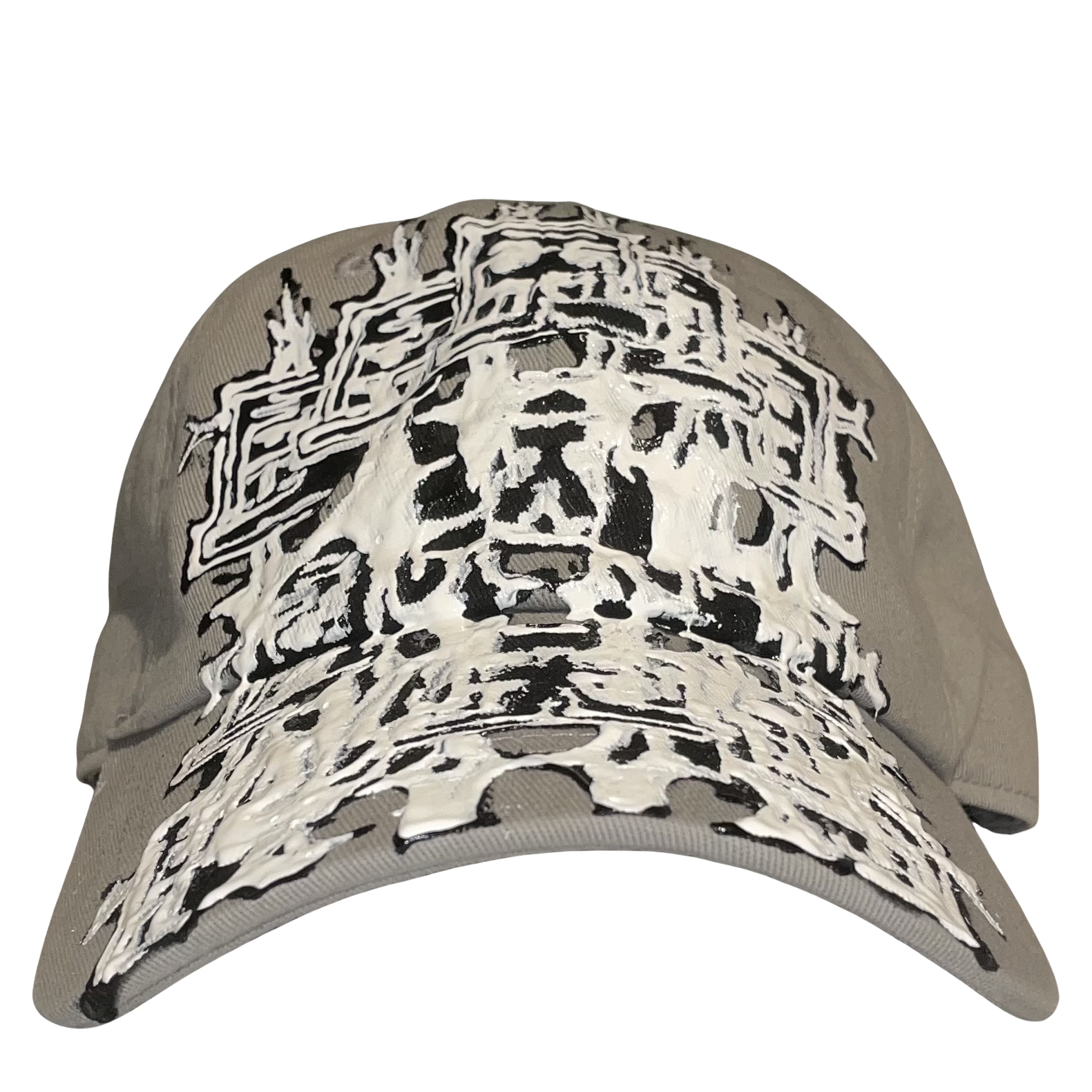 3X LOGO BASEBALL CAP (GREY)